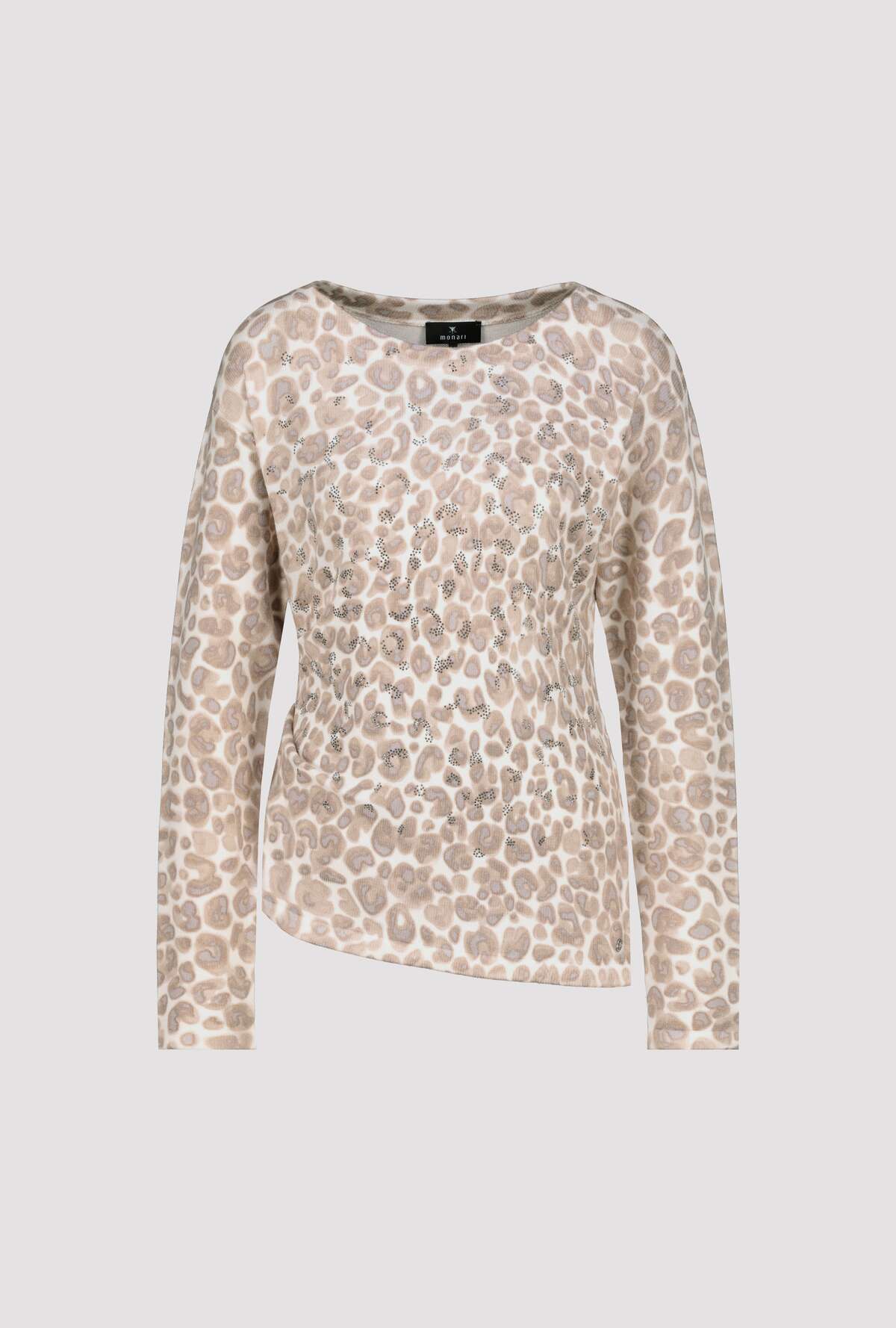 Shop Monari Leopard Print Sweater - Monari