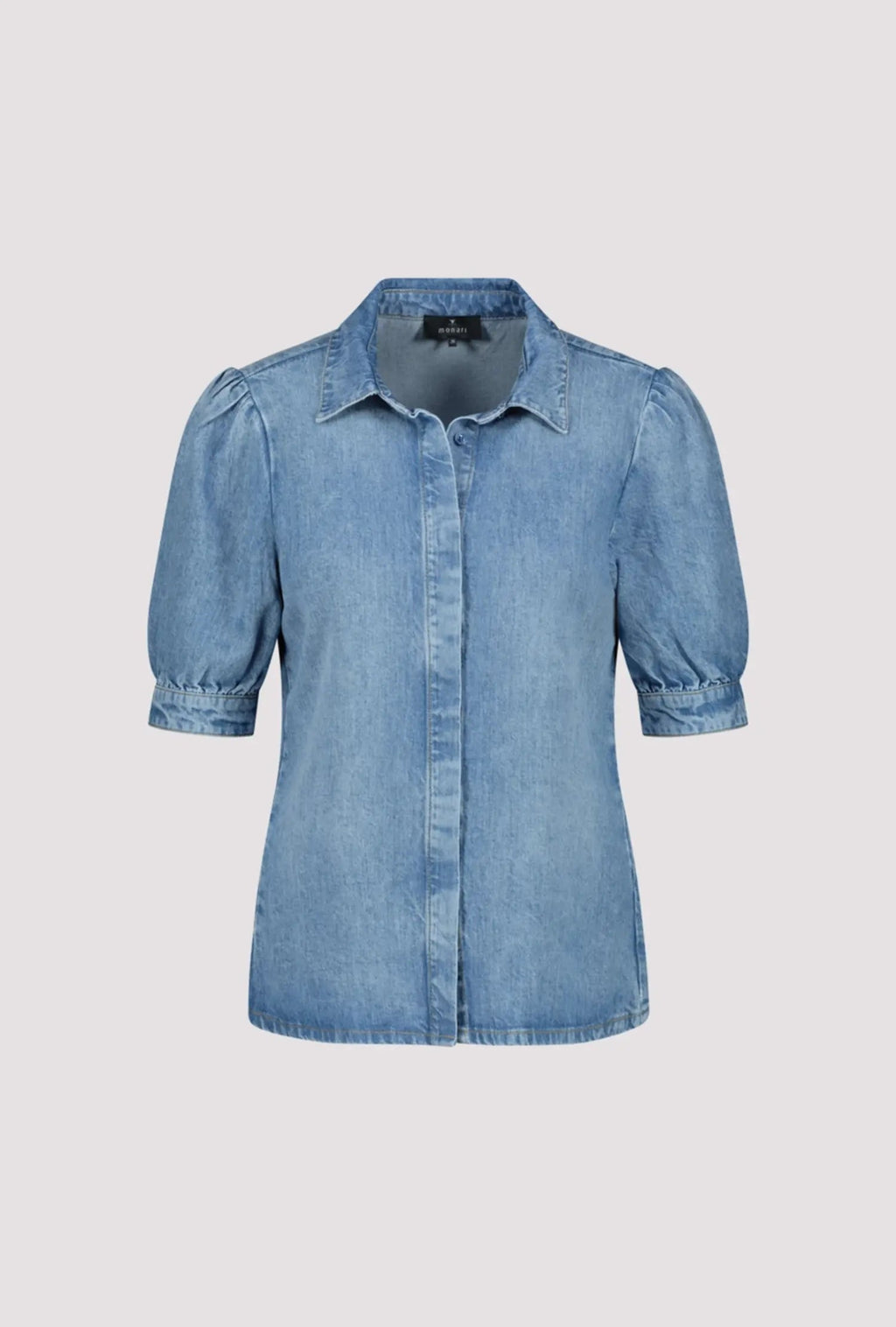 Shop Monari Lyocell Denim Blouse - Monari