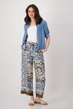 Shop Monari Lyocell Denim Blouse - Monari