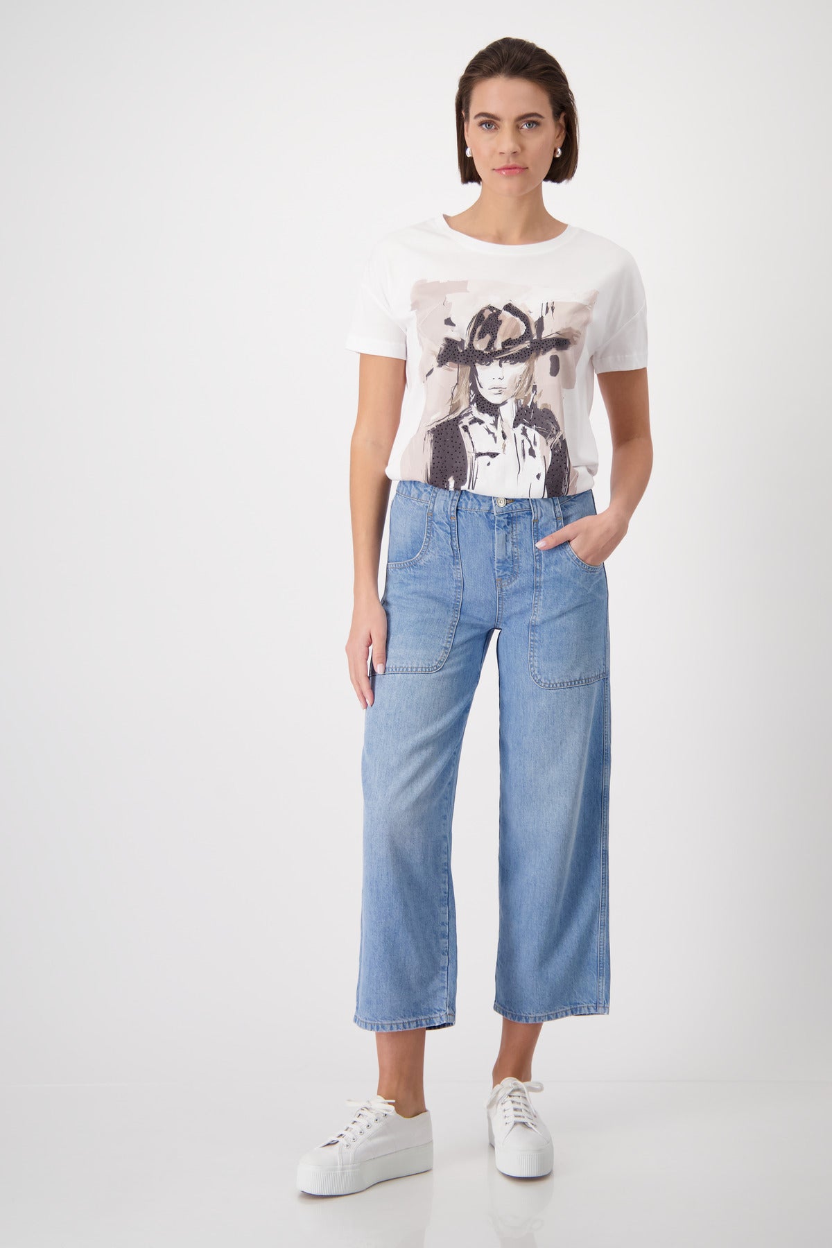 Shop Monari Lyocell Jeans - Monari