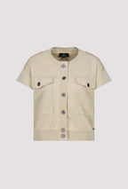 Shop Monari Montana Knitted Cardigan Vest - Monari