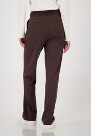 Shop Monari Pull - On Elastic Lettering Band Pants - Monari