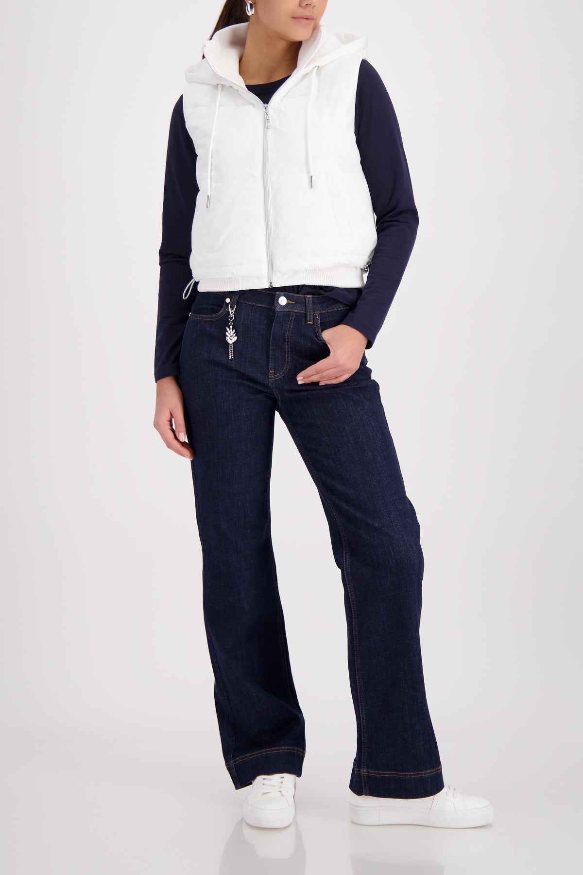 Shop Monari Quilted Waistcoat - Monari