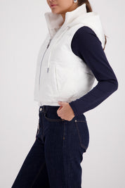 Shop Monari Quilted Waistcoat - Monari