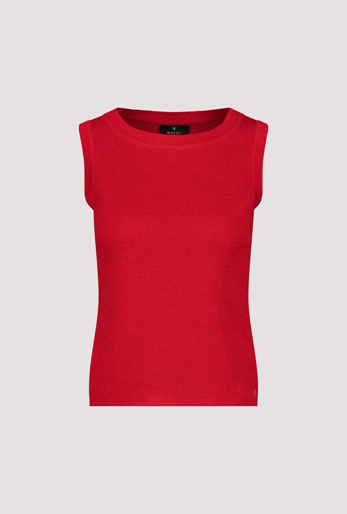 Shop Monari Red Pullover Knitted Top - Monari