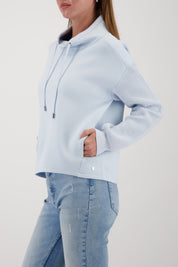 Shop Monari Stand Up Collar Sweater - Monari