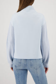 Shop Monari Stand Up Collar Sweater - Monari