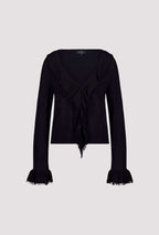 Shop Monari Tokyo Jacket Cardigan with Ruffles - Monari