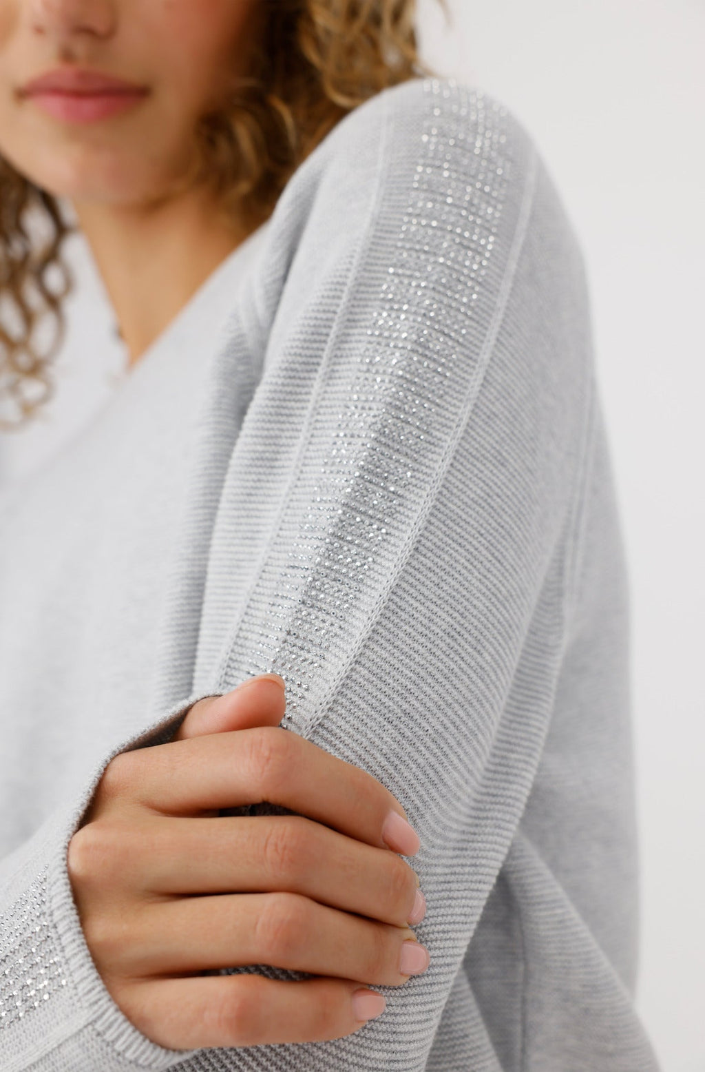 Shop Monari Tokyo Sweater with Rhinestone Accents - Monari