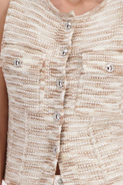 Shop Monari Viva Italia Knitted Vest - Monari