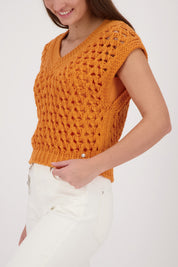 Shop Monari Viva Italia Sleeveless Jumper - Monari