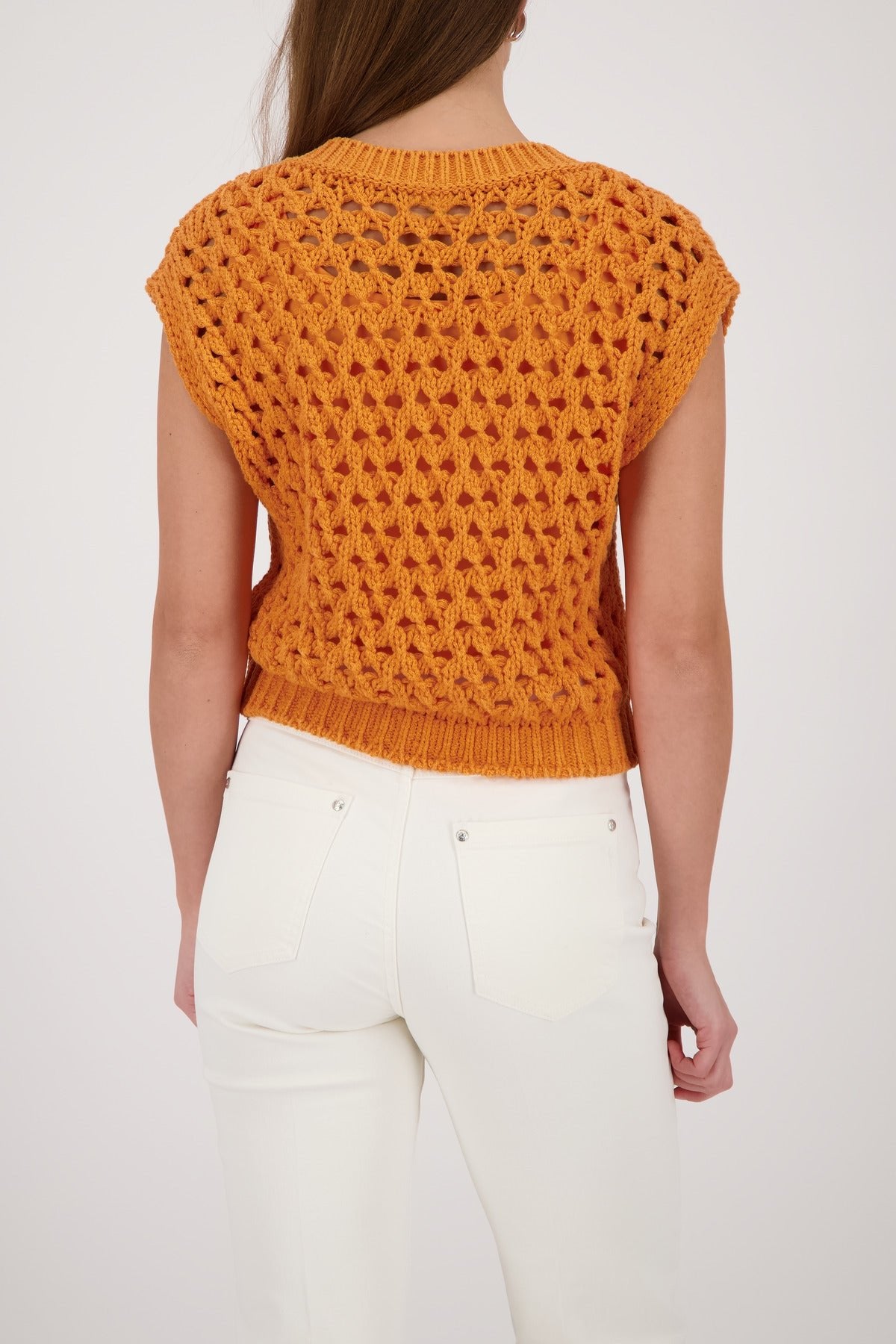 Shop Monari Viva Italia Sleeveless Jumper - Monari