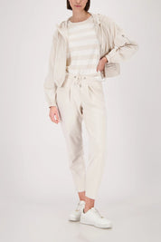 Shop Monari Viva Italia Striped T-Shirt - Monari