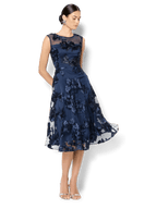 Shop Montique Isha Hot Pink Ribbon Lace Dress - Montique