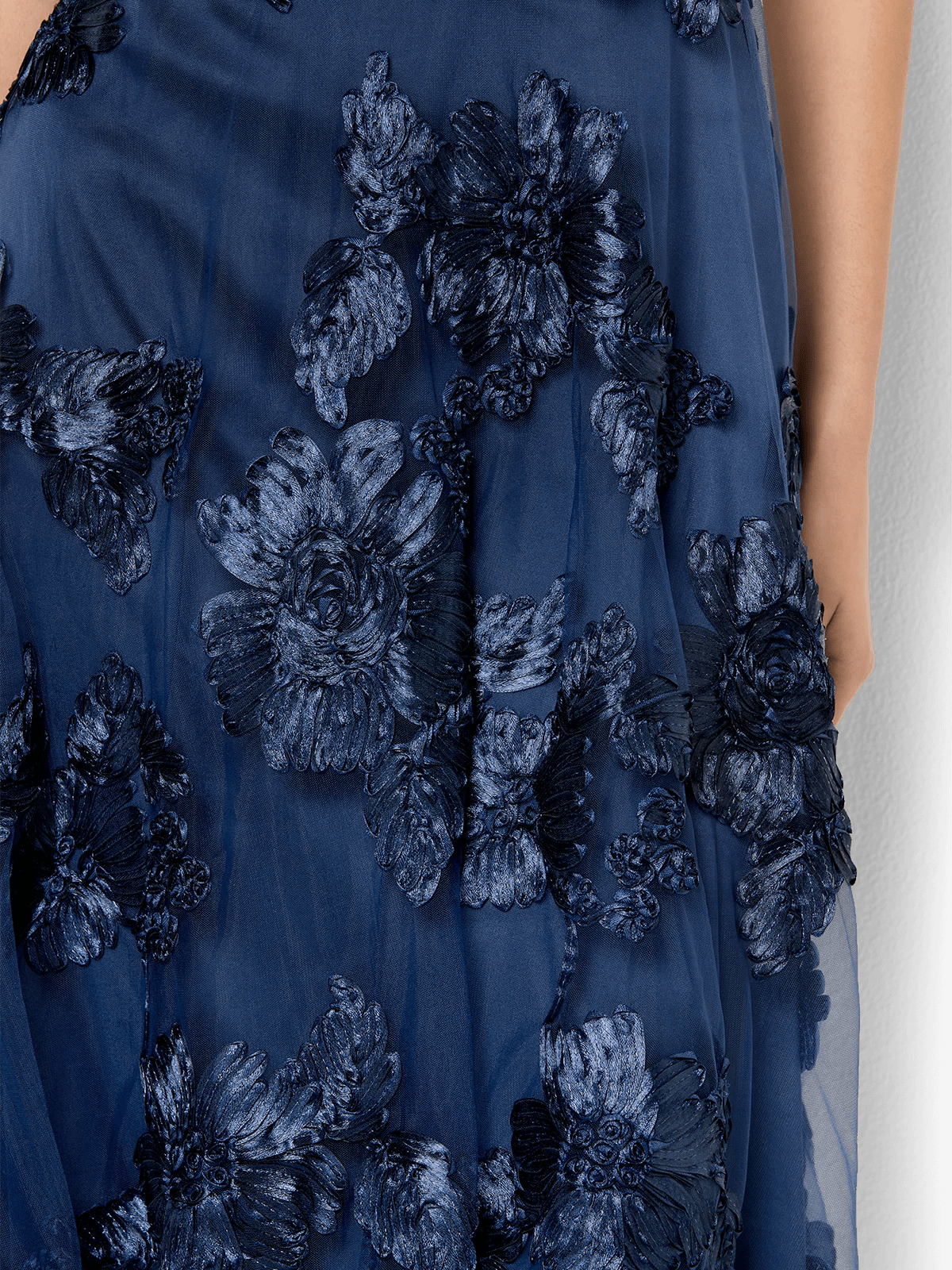 Shop Montique Isha Hot Pink Ribbon Lace Dress - Montique