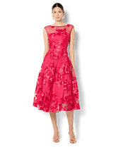 Montique Isha Ribbon Lace Dress