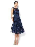 Shop Montique Isha Hot Pink Ribbon Lace Dress - Montique