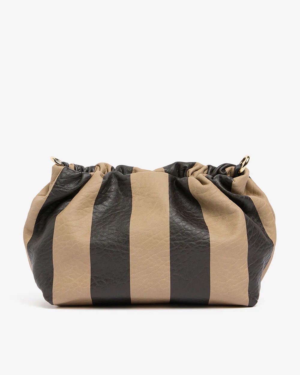 Shop Monty Bag | Black/Latte Stripe - Elms+King