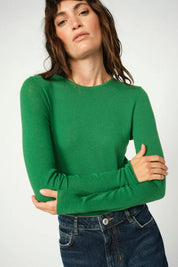 Shop Mos Mosh Bouch O - Neck Knit - MOS MOSH