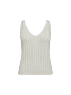 Shop MOS MOSH Cressida Melange Knit Top - MOS MOSH