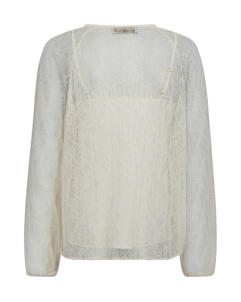 Shop Mos Mosh Erika Lace Blouse - MOS MOSH