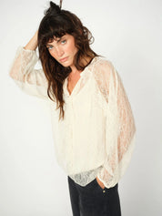 Shop Mos Mosh Erika Lace Blouse - MOS MOSH