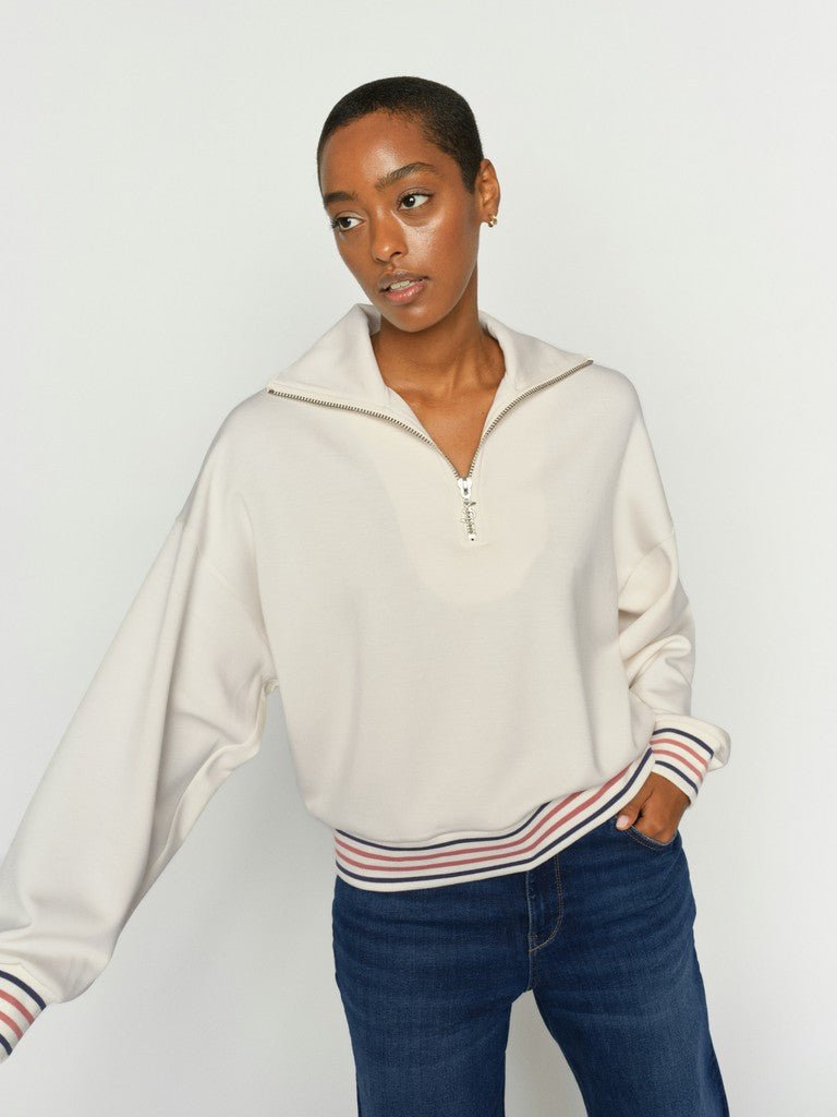 Shop Mos Mosh Georgia Zip Sweatshirt - MOS MOSH
