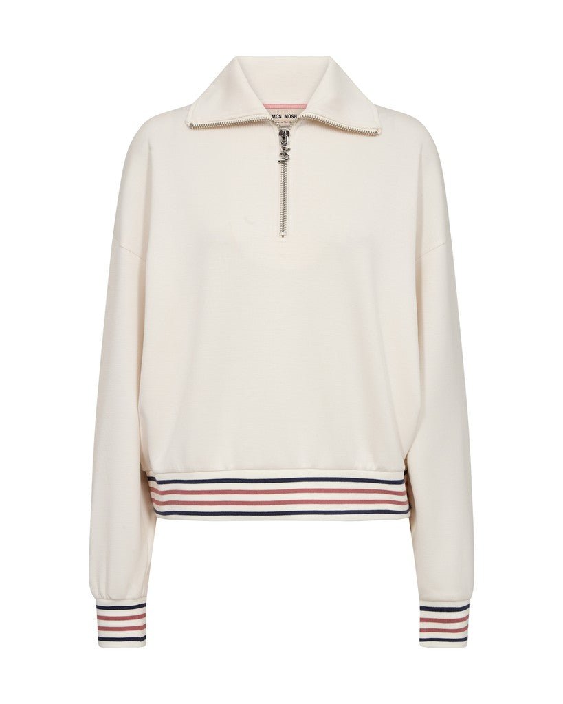 Shop Mos Mosh Georgia Zip Sweatshirt - MOS MOSH
