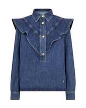 Shop Mos Mosh Irina Denim Shirt - MOS MOSH