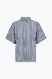 Shop MOS MOSH Lowana Friz Stripe Blouse - MOS MOSH