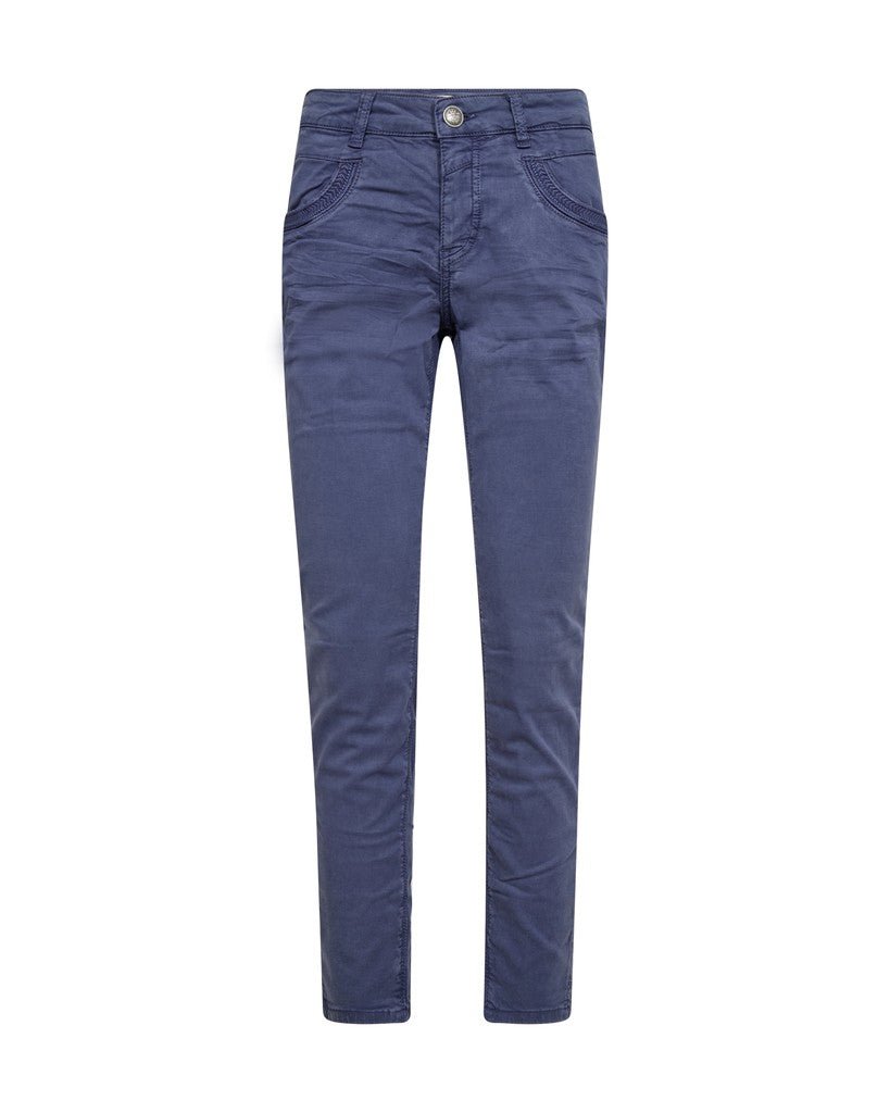Shop Mos Mosh Naomi Treasure Pant Crown Blue - MOS MOSH
