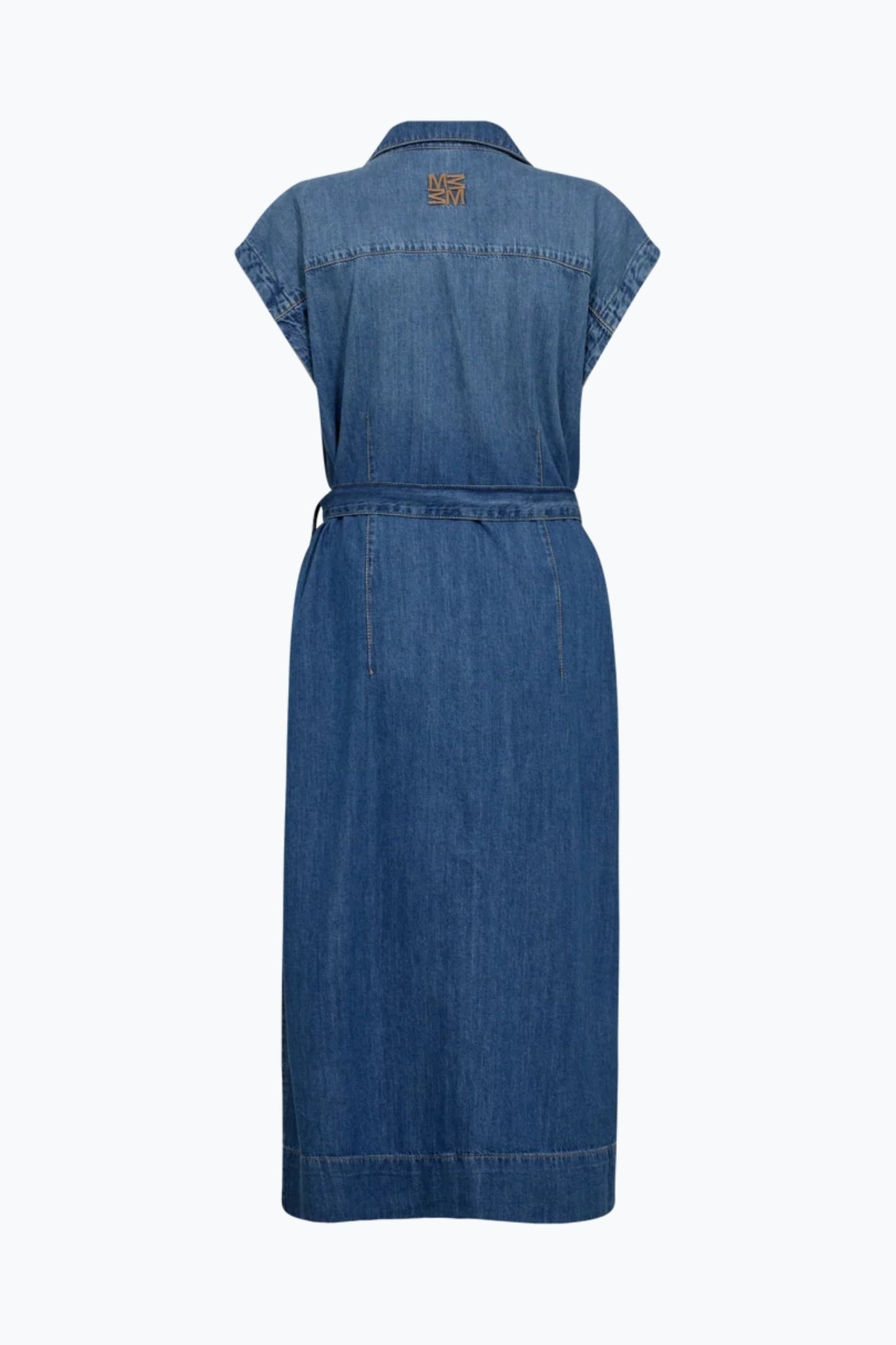 Shop MOS MOSH Pitti Nalan Denim Dress - MOS MOSH