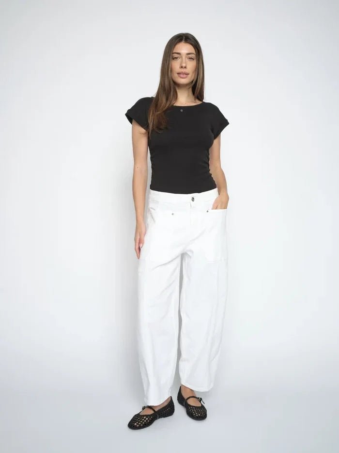 Shop Mos Mosh Rosy Bianco Pant - MOS MOSH