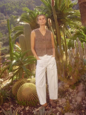 Shop Mos Mosh Rosy Bianco Pant - MOS MOSH