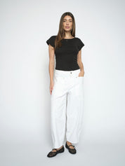Shop Mos Mosh Rosy Bianco Pant - MOS MOSH