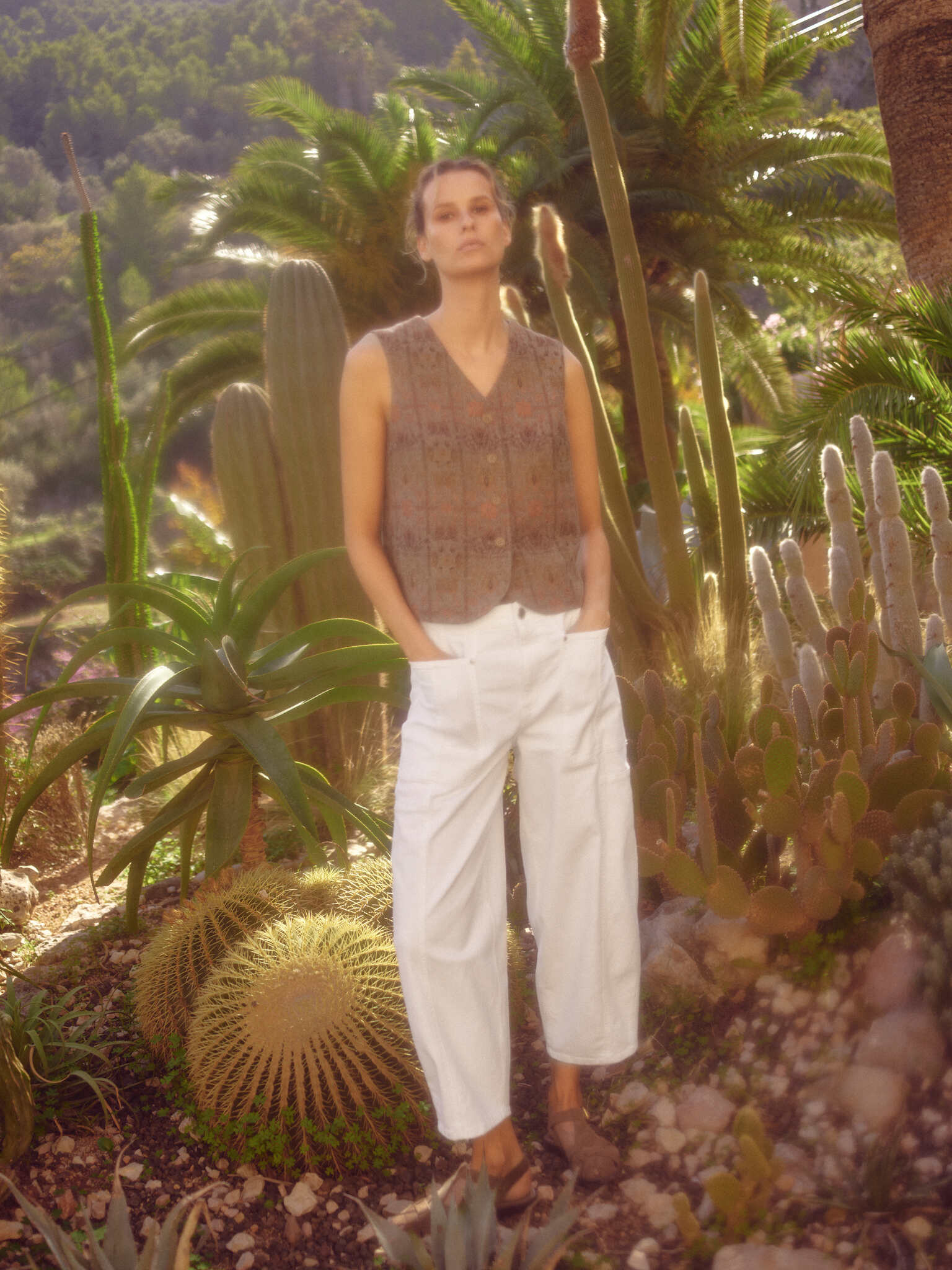 Shop Mos Mosh Rosy Bianco Pant - MOS MOSH