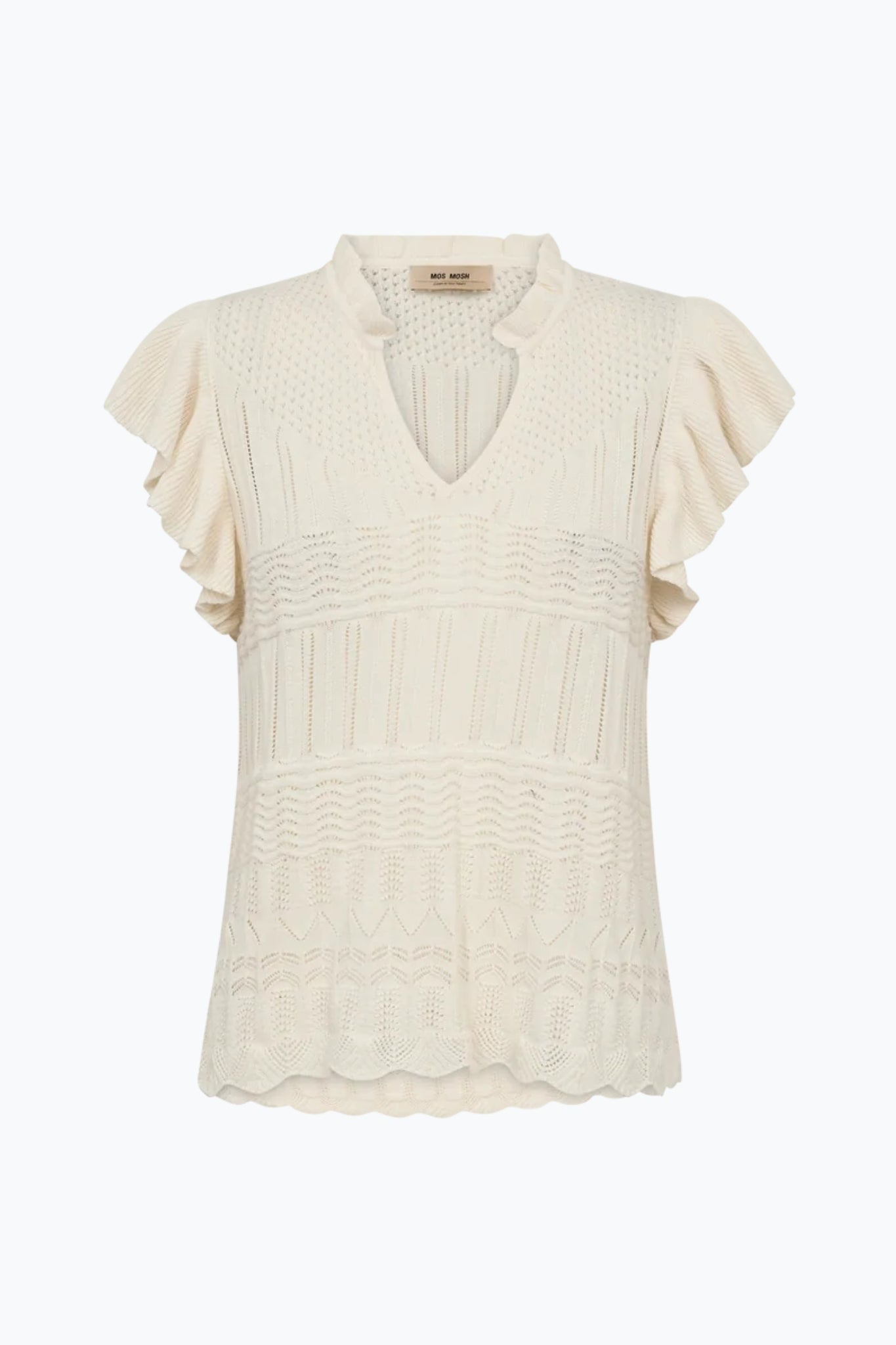 Shop MOS MOSH Ryett Knit Blouse - MOS MOSH