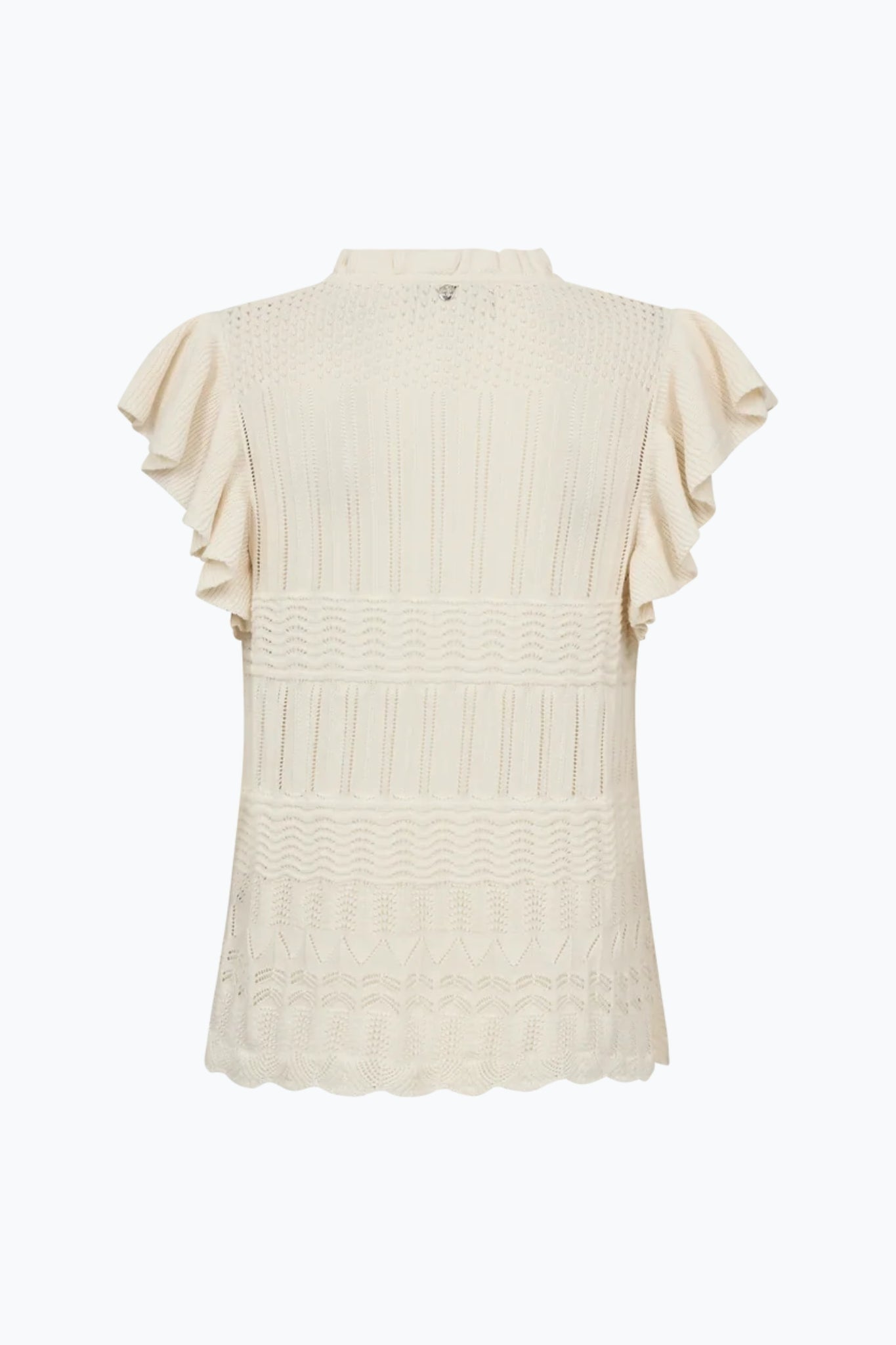 Shop MOS MOSH Ryett Knit Blouse - MOS MOSH