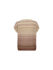 Shop MOS MOSH Shani Zig Zag V - Neck Knit - MOS MOSH