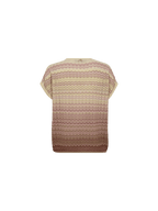 Shop MOS MOSH Shani Zig Zag V - Neck Knit - MOS MOSH