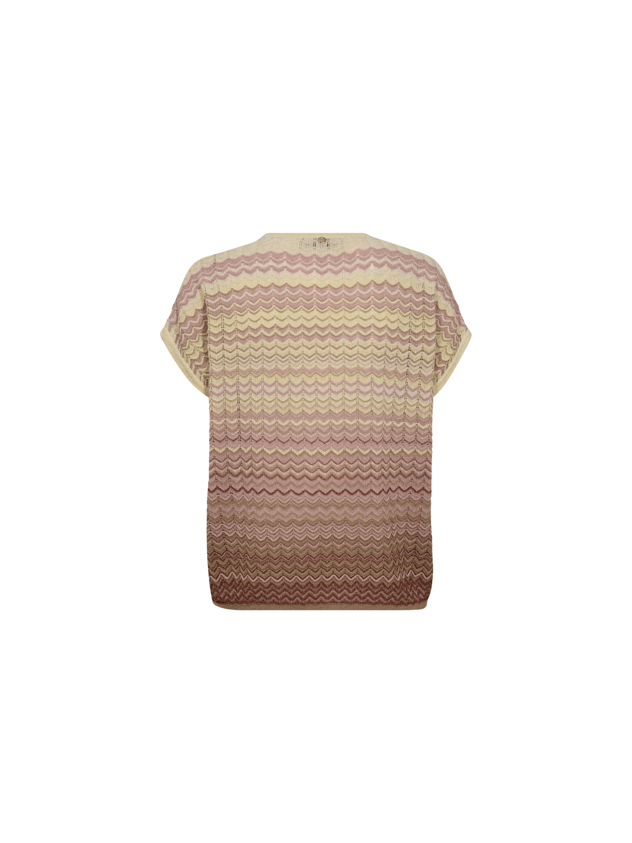 Shop MOS MOSH Shani Zig Zag V - Neck Knit - MOS MOSH