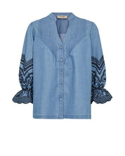 Shop Mos Mosh Stomin Emb Shirt - MOS MOSH