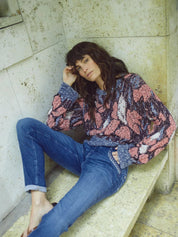 Shop Mos Mosh Teana Intarsia Knit - MOS MOSH