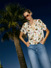 Shop Mos Mosh Winie Flowwi Blouse - MOS MOSH
