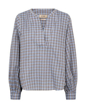 Shop Mos Mosh Yen Check Blouse - MOS MOSH