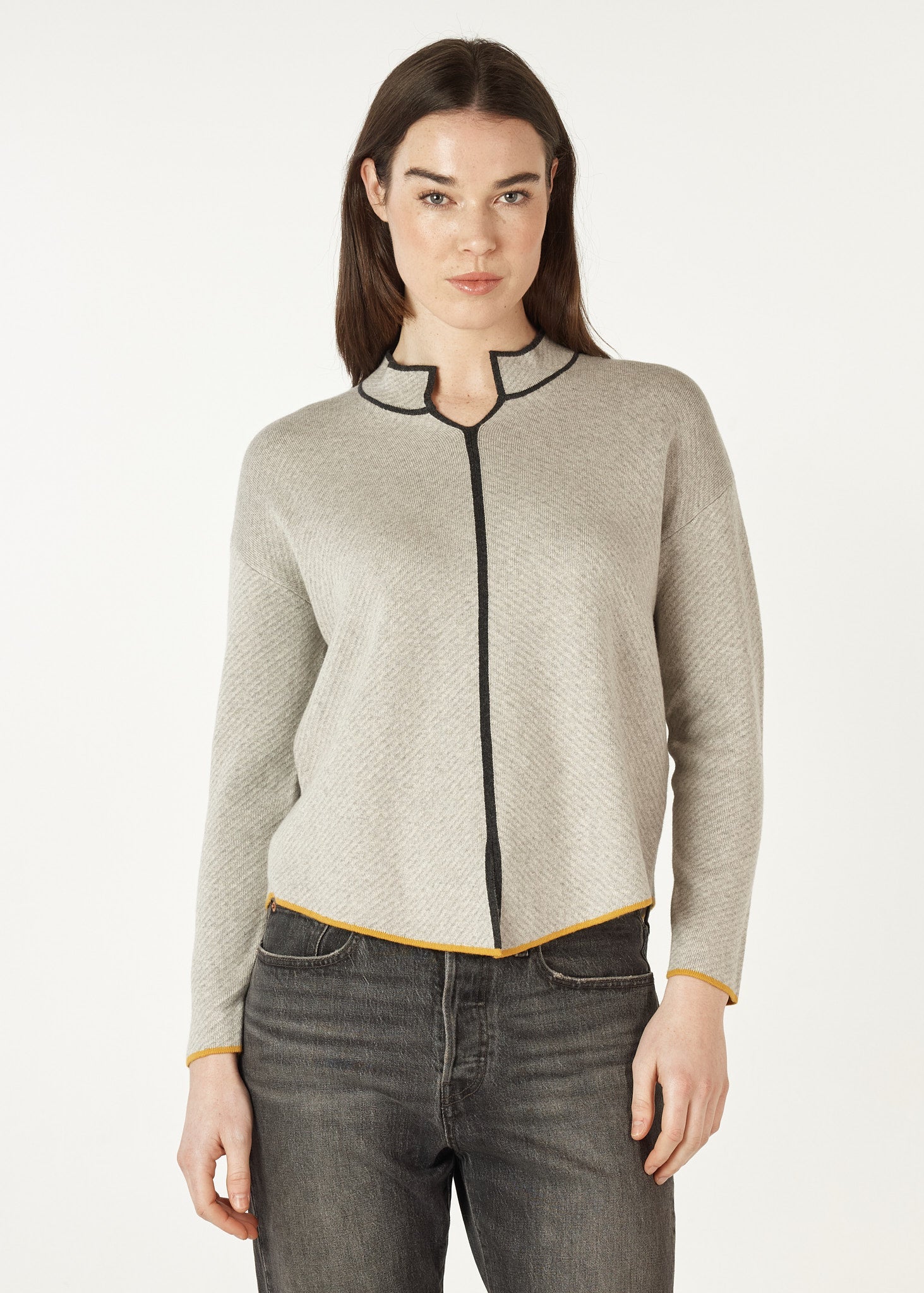 Shop Neru Collar Jumper - Zaket & Plover