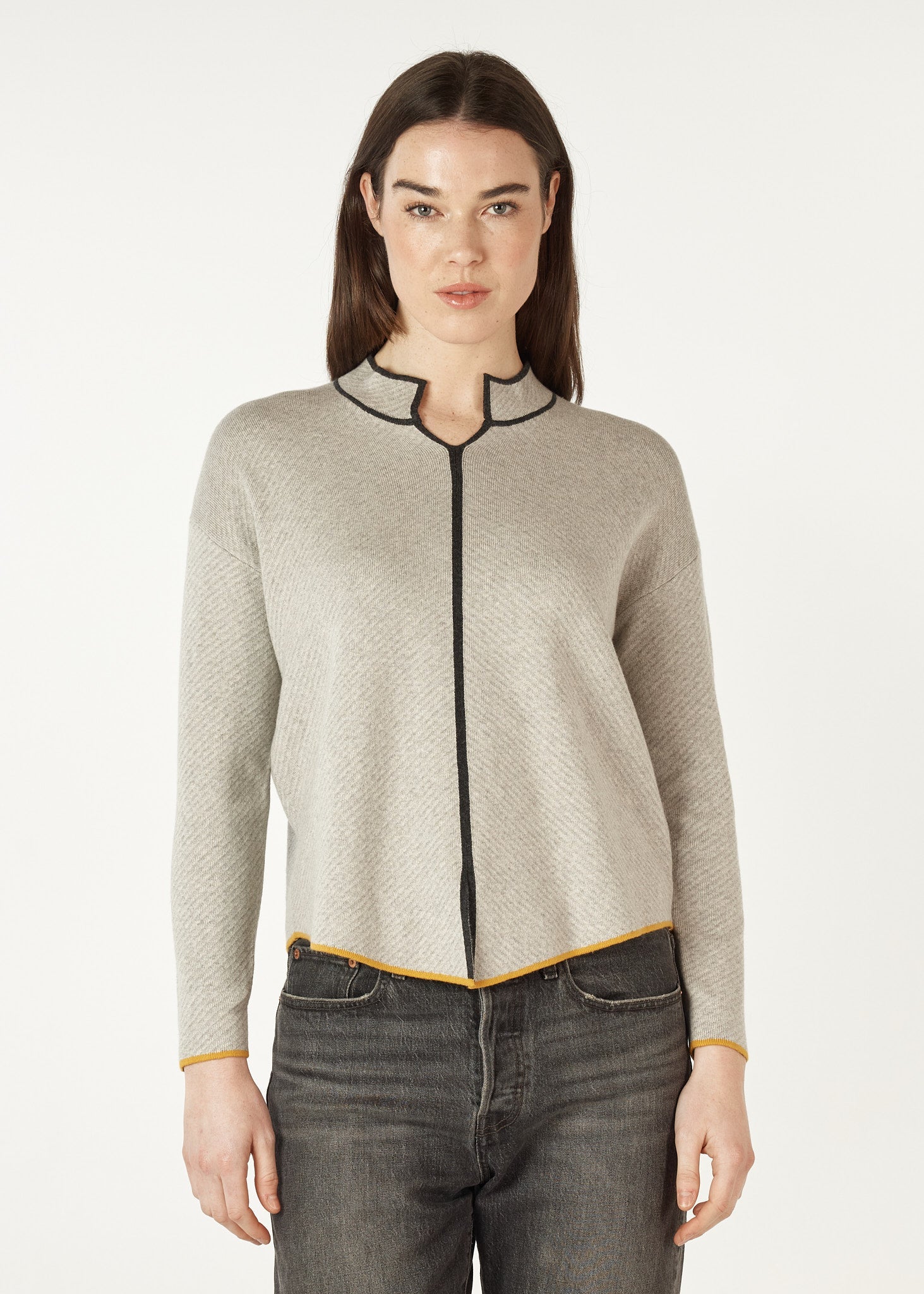 Shop Neru Collar Jumper - Zaket & Plover