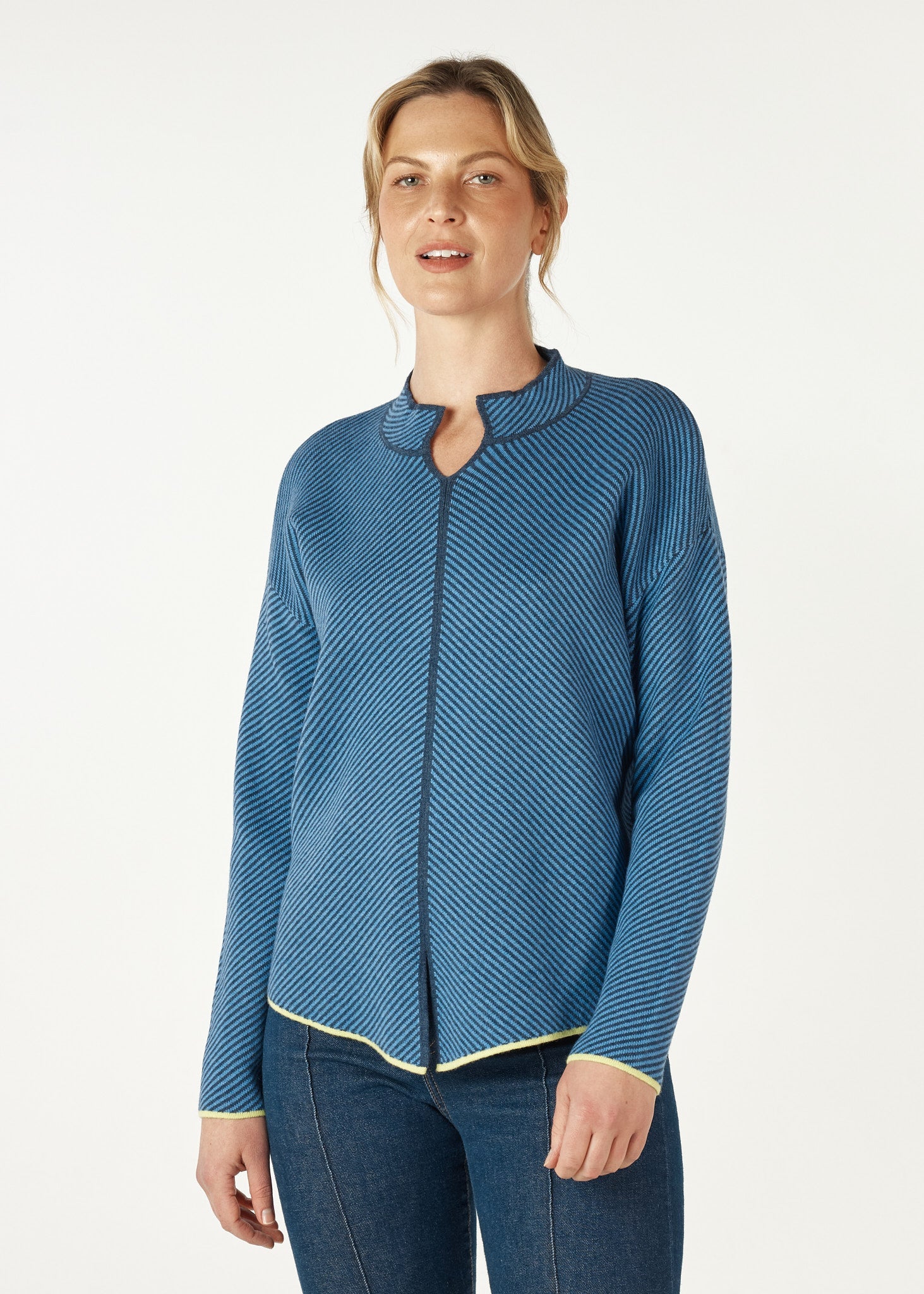 Shop Neru Collar Jumper - Zaket & Plover