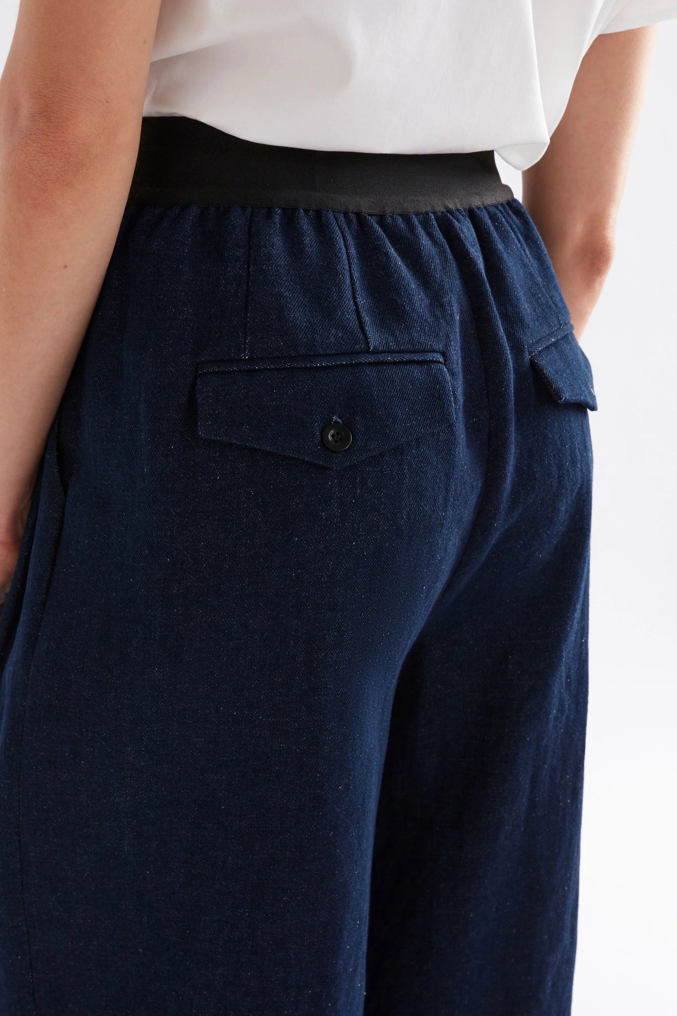 Shop Njolle Wide Leg Denim Pant - Elk The Label