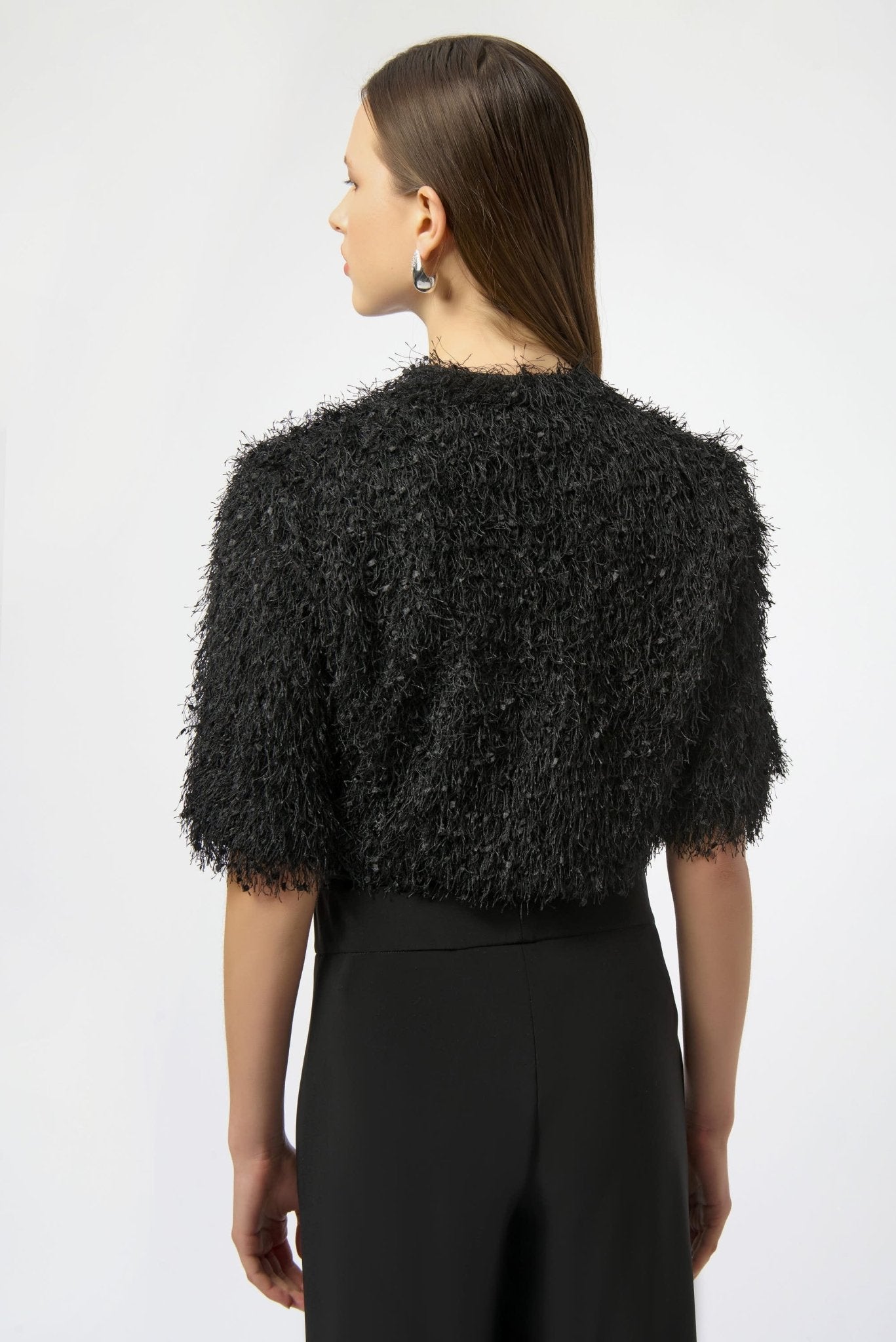 Shop Novelty Fringe Straight Cover - Up - Joseph Ribkoff